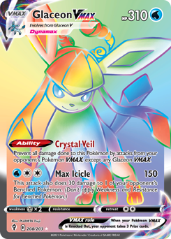 Glaceon VMAX — Evolving Skies