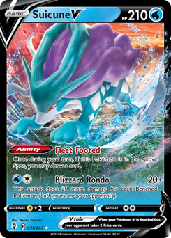 Suicune V — Evolving Skies