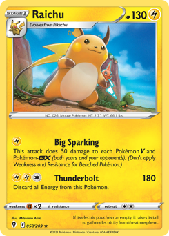 Raichu — Evolving Skies