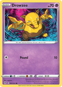 Drowzee — Evolving Skies