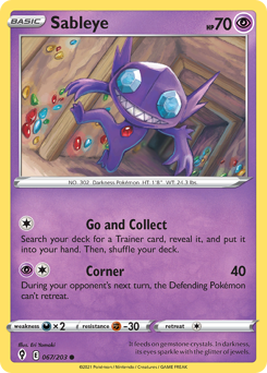 Sableye — Evolving Skies