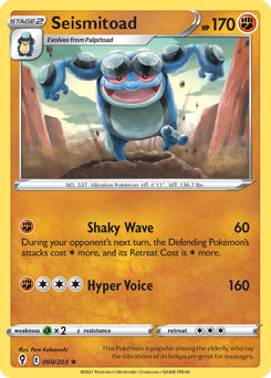 Seismitoad — Evolving Skies