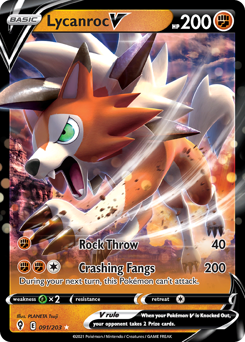 Lycanroc V — Evolving Skies