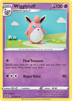 Wigglytuff — Fusion Strike