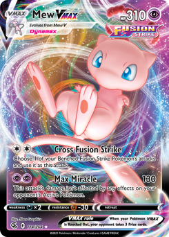 Mew VMAX — Fusion Strike