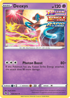 Deoxys — Fusion Strike