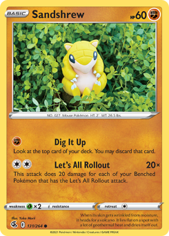 Sandshrew — Fusion Strike