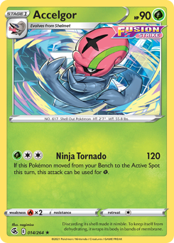 Accelgor — Fusion Strike