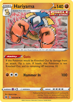 Hariyama — Fusion Strike