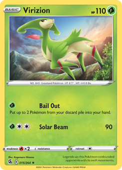 Virizion — Fusion Strike