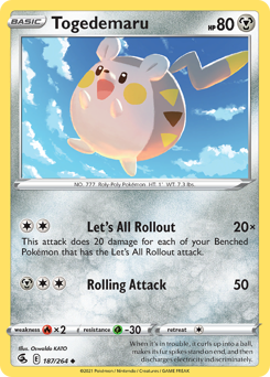 Togedemaru — Fusion Strike