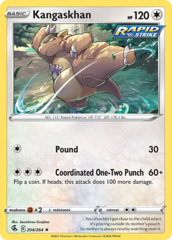 Kangaskhan — Fusion Strike