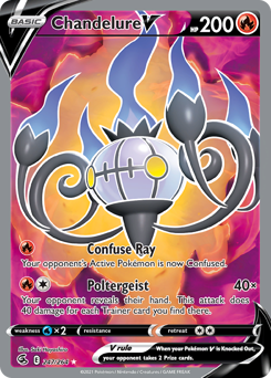 Chandelure V — Fusion Strike