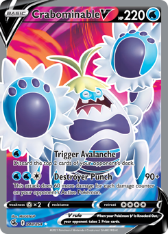 Crabominable V — Fusion Strike