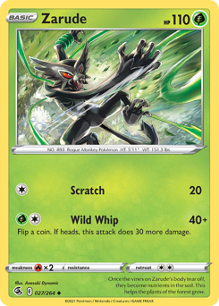 Zarude — Fusion Strike