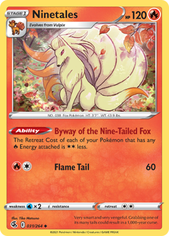 Ninetales — Fusion Strike