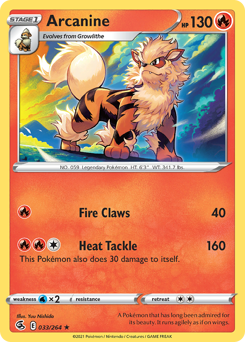 Arcanine — Fusion Strike