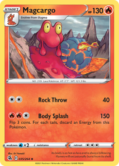 Magcargo — Fusion Strike