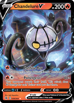 Chandelure V — Fusion Strike