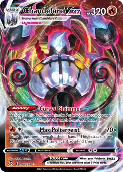 Chandelure VMAX — Fusion Strike
