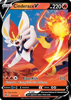 Cinderace V — Fusion Strike