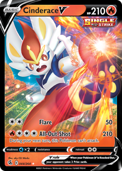 Cinderace V — Fusion Strike
