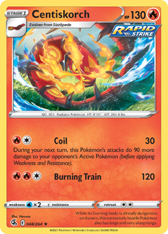 Centiskorch — Fusion Strike