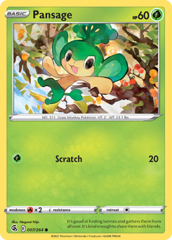 Pansage — Fusion Strike