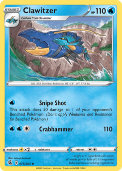 Clawitzer — Fusion Strike