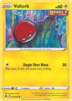 Voltorb — Fusion Strike
