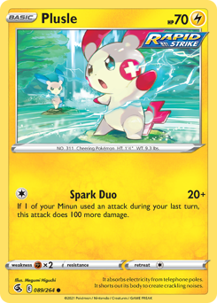Plusle — Fusion Strike