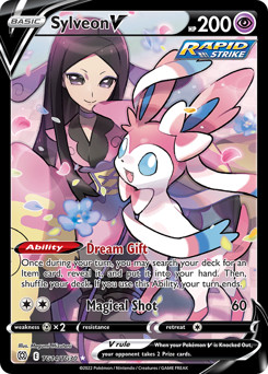 Sylveon V — Brilliant Stars Trainer Gallery