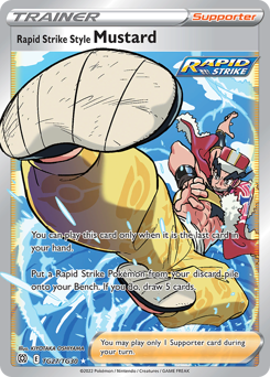 Rapid Strike Style Mustard — Brilliant Stars Trainer Gallery
