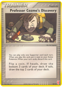 Professor Cozmo's Discovery — EX Trainer Kit 2 Plusle