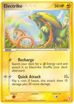 Electrike — EX Trainer Kit 2 Plusle