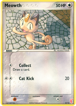 Meowth — EX Trainer Kit 2 Plusle