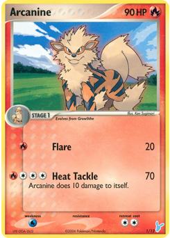 Arcanine — EX Trainer Kit 2 Minun