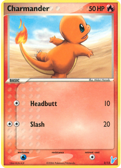 Charmander — EX Trainer Kit 2 Minun
