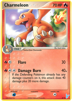 Charmeleon — EX Trainer Kit 2 Minun