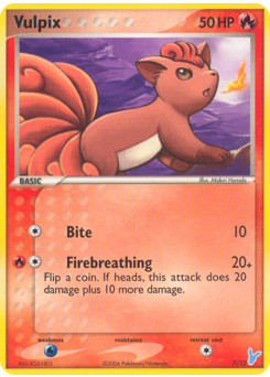 Vulpix — EX Trainer Kit 2 Minun