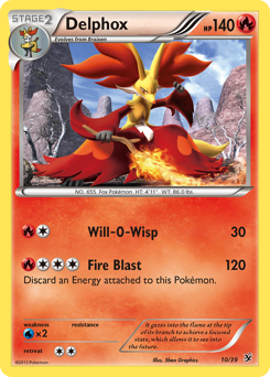 Delphox — Kalos Starter Set