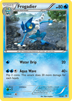 Frogadier — Kalos Starter Set