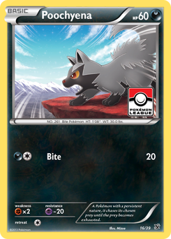 Poochyena — Kalos Starter Set