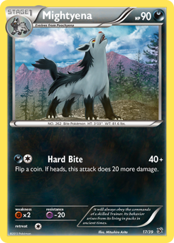 Mightyena — Kalos Starter Set