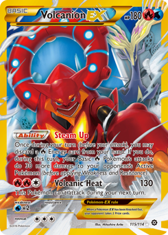 Volcanion-EX — Steam Siege