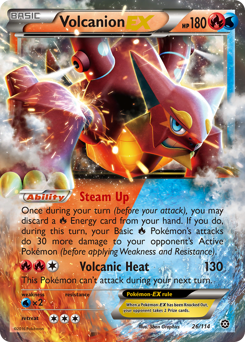 Volcanion-EX — Steam Siege