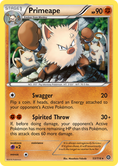 Primeape — Steam Siege