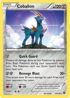 Cobalion — Steam Siege
