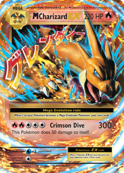 M Charizard-EX — Evolutions