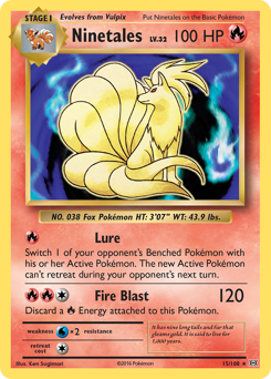 Ninetales — Evolutions